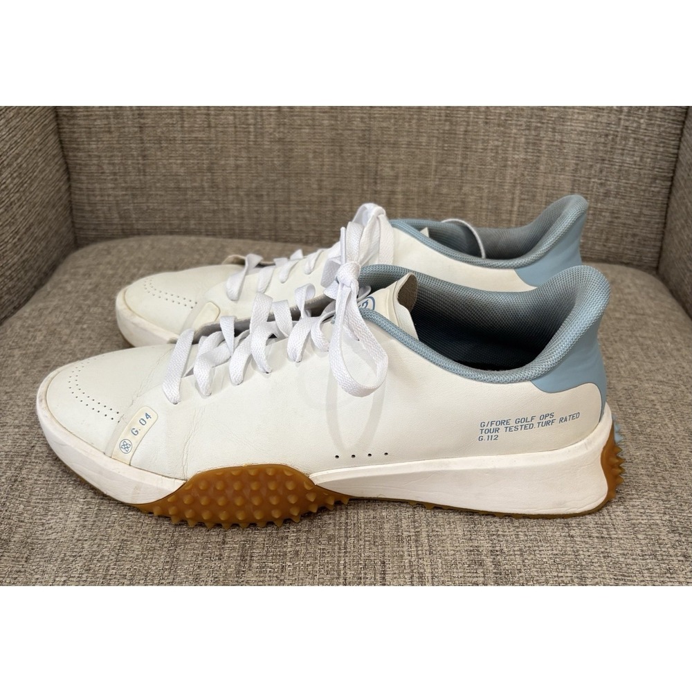 G/Fore Men's G. 112 Golf Shoes White/ Blue Size 11.5